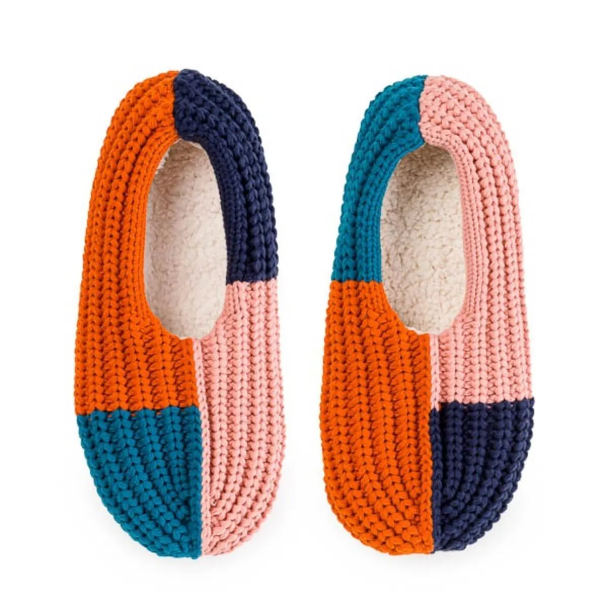 Quattro Knit Slippers: Fireside