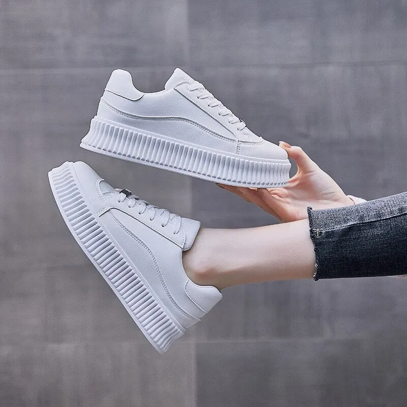 "Julie" Modische Plateausneaker