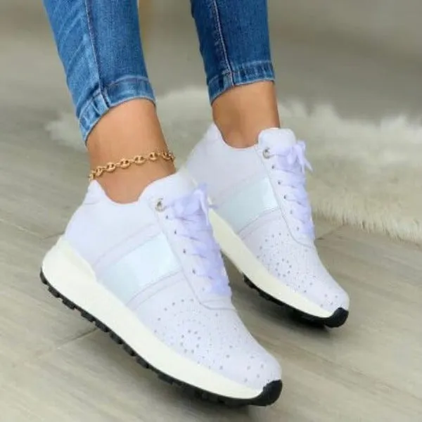 "Laura" Sportliche Plateau Sneaker