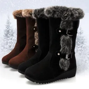 "Olivia" Warme Winterstiefel