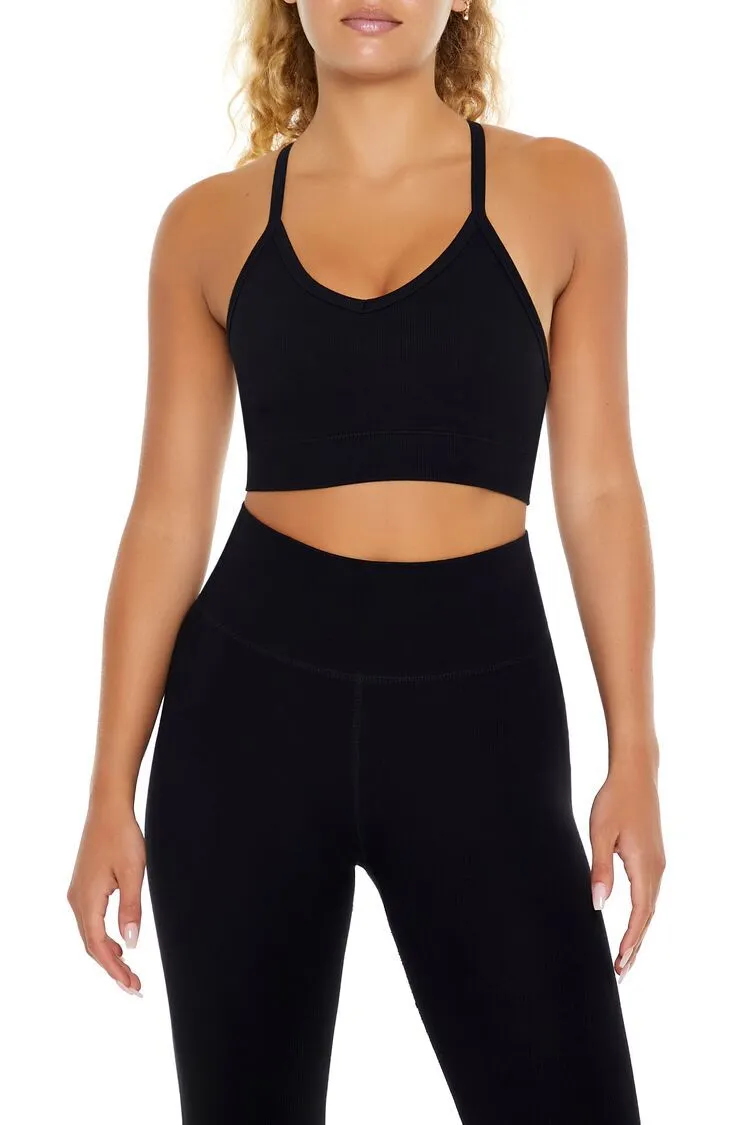 Seamless Crisscross Sports Bra