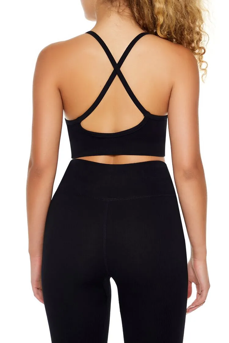 Seamless Crisscross Sports Bra