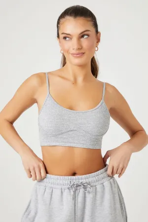 Seamless Ribbed Sports Bra