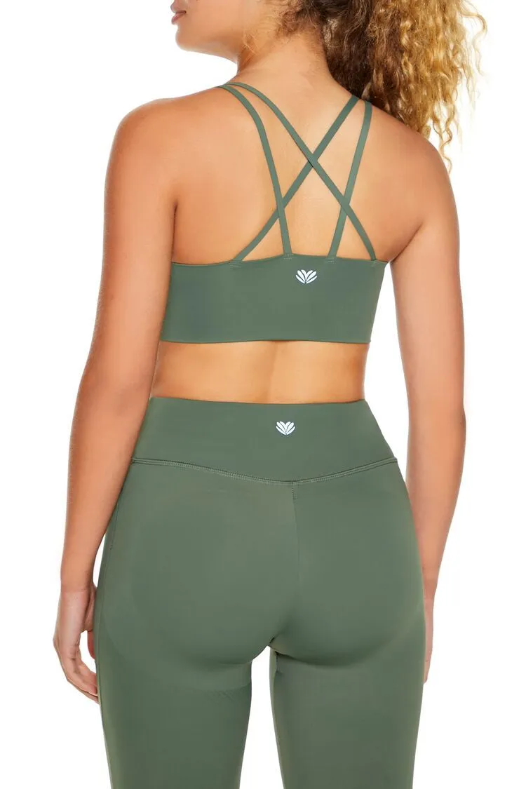 Strappy Crisscross Sports Bra