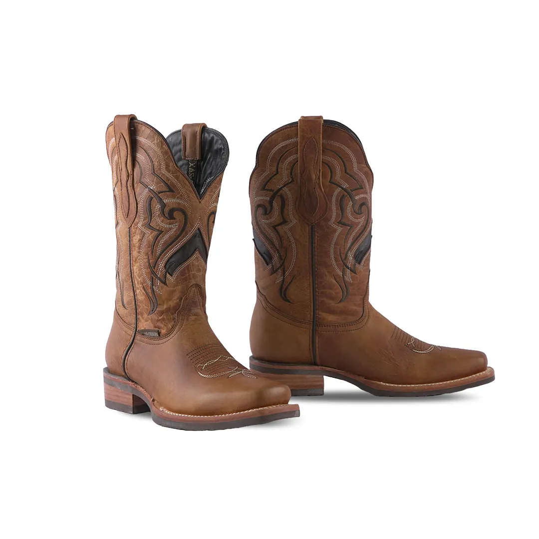 Texas Country Western Boot Salvaje Mosta Houston Rodeo Toe E470