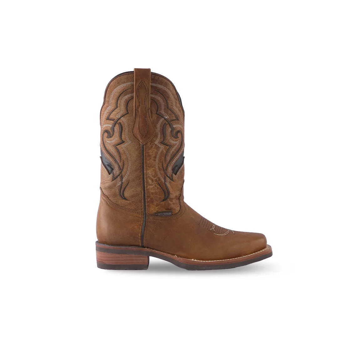 Texas Country Western Boot Salvaje Mosta Houston Rodeo Toe E470