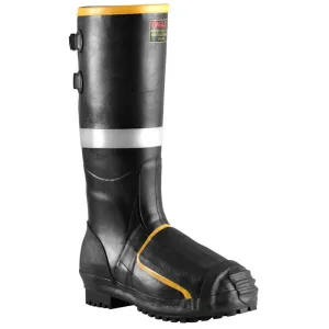 TINGLEY RUBBER CORP MB816B.10 Sigma Metatarsal Boot, Black, Size 10, 1 Pair