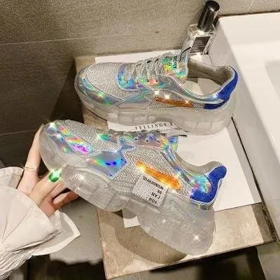 Transparent Sneakers Shoes