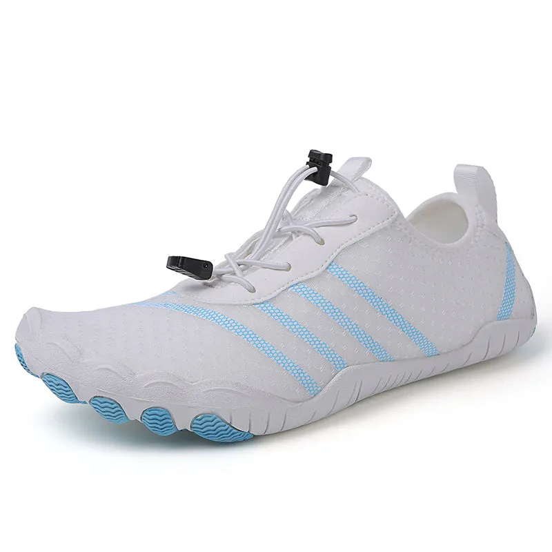 Unisex Sommer Atmungs Wasserschuhe Aquaschuhe Leicht Sportlich Barfußschuhe Rutschfeste Außen Walking Minimalistischen