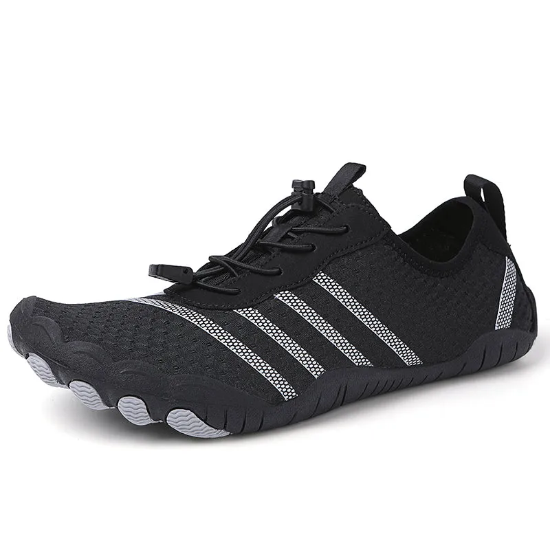 Unisex Sommer Atmungs Wasserschuhe Aquaschuhe Leicht Sportlich Barfußschuhe Rutschfeste Außen Walking Minimalistischen