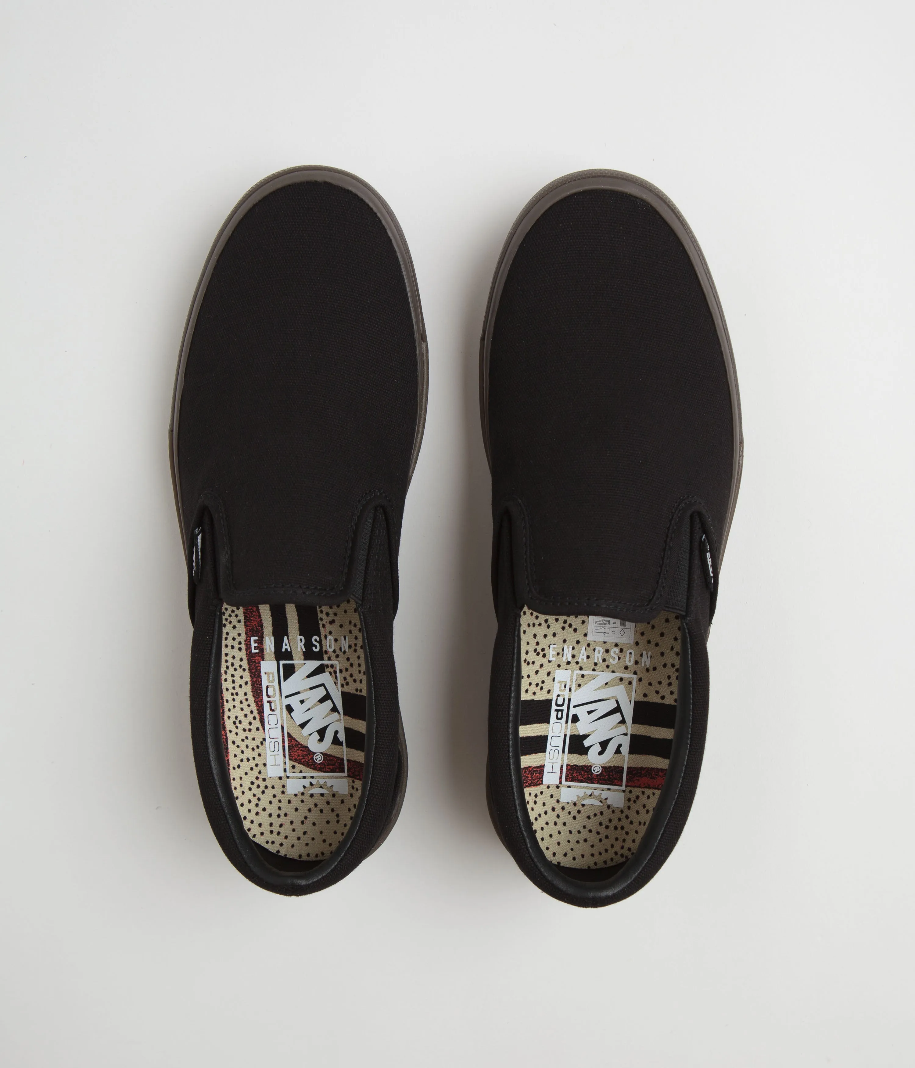 Vans BMX Slip-On Shoes - (Dennis Enarson) Black / Multi