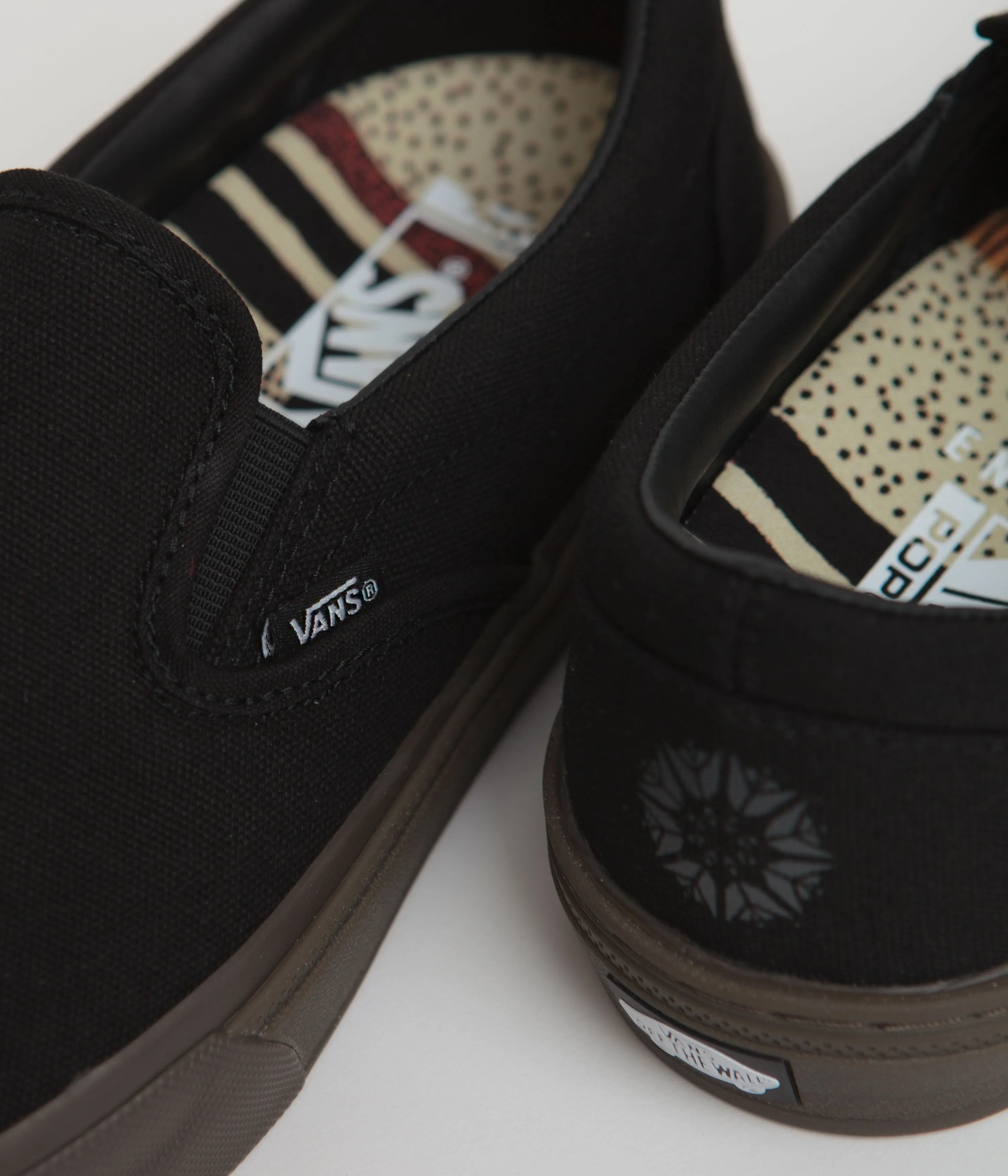 Vans BMX Slip-On Shoes - (Dennis Enarson) Black / Multi