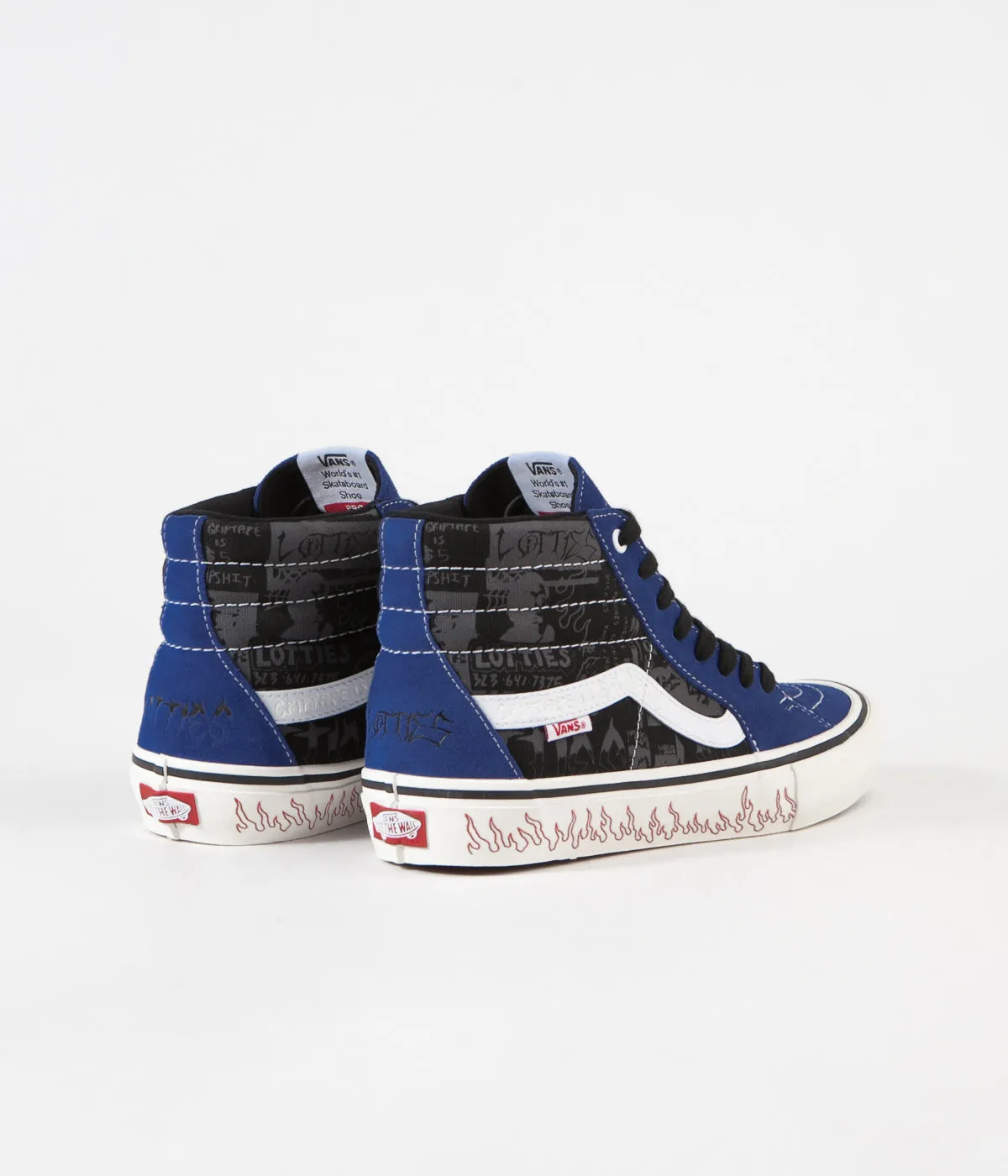 Vans Sk8-Hi Pro Shoes - (Lotties) Blue / Black