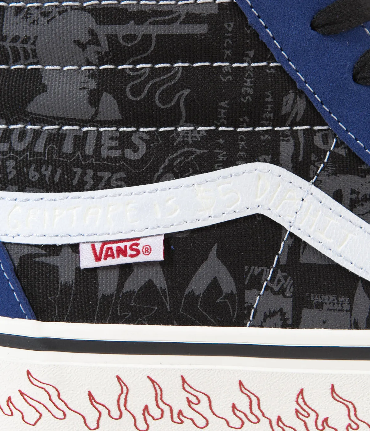 Vans Sk8-Hi Pro Shoes - (Lotties) Blue / Black