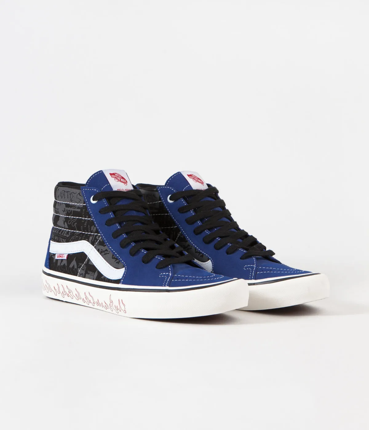 Vans Sk8-Hi Pro Shoes - (Lotties) Blue / Black