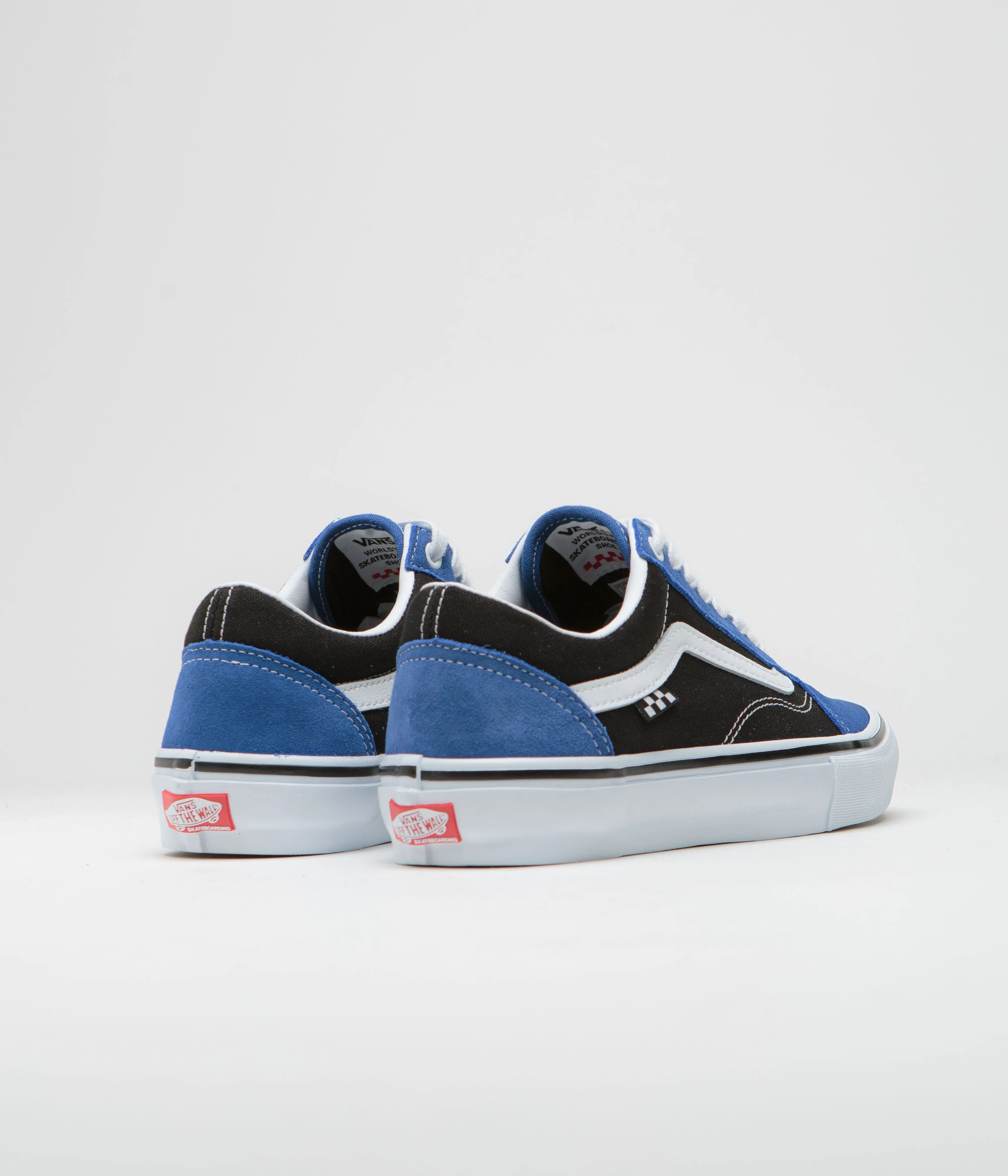 Vans Skate Old Skool Shoes - Blue / Black / White