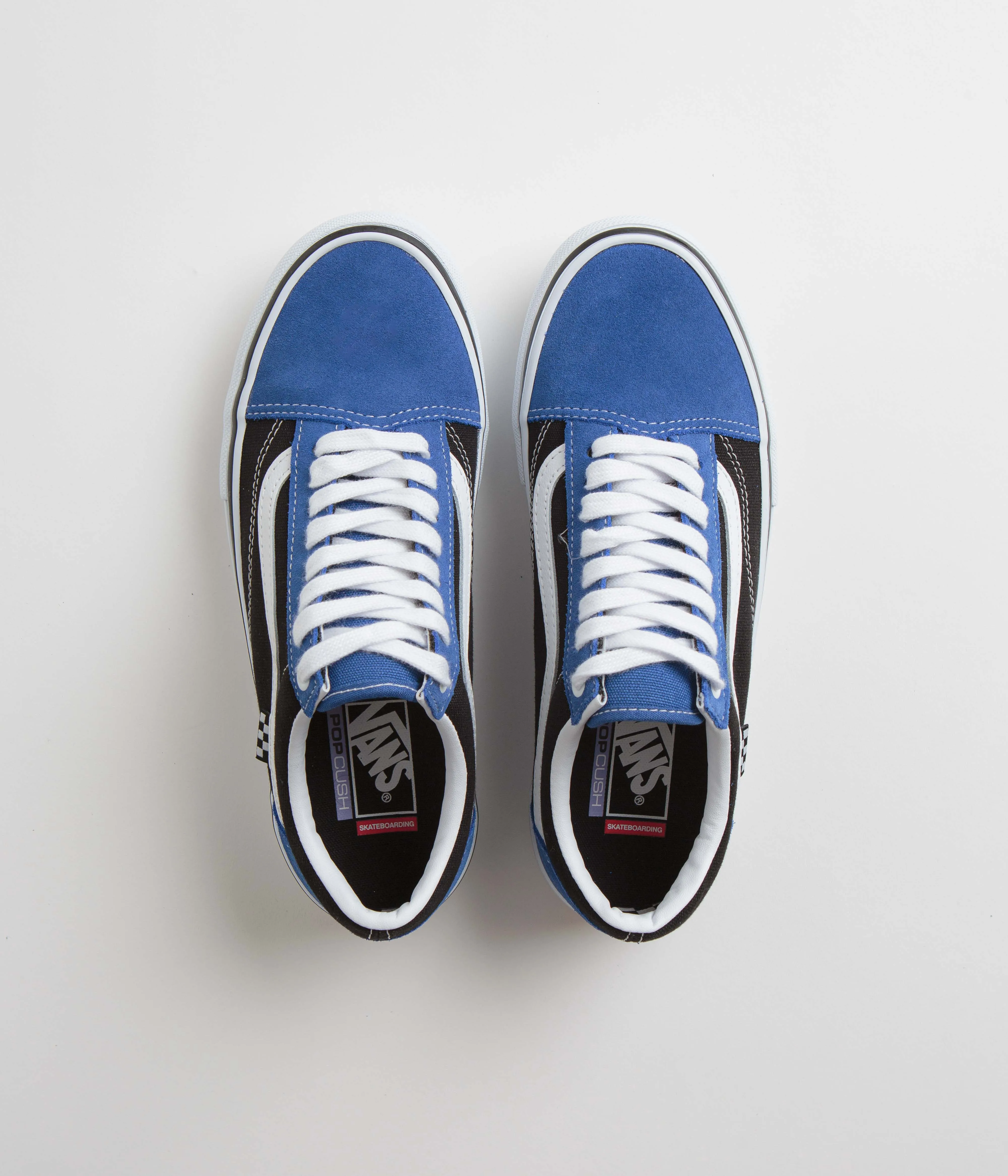 Vans Skate Old Skool Shoes - Blue / Black / White