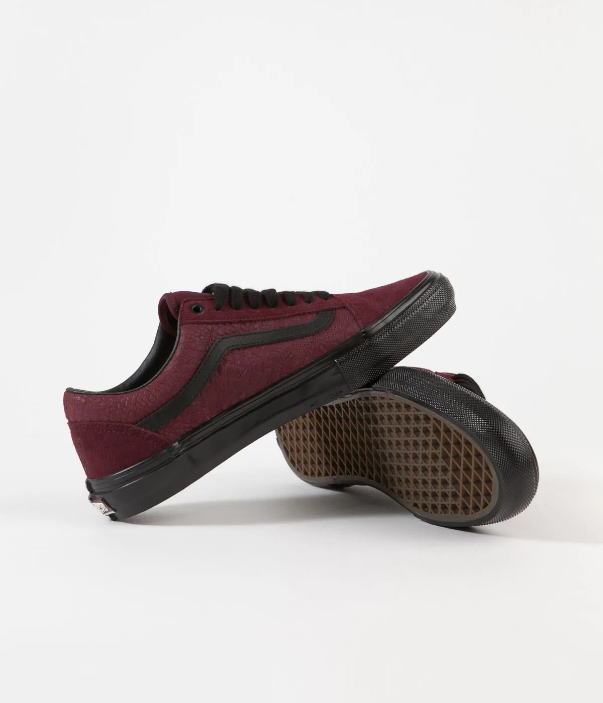 Vans Skate Old Skool Shoes - (Breana Geering) Port / Black