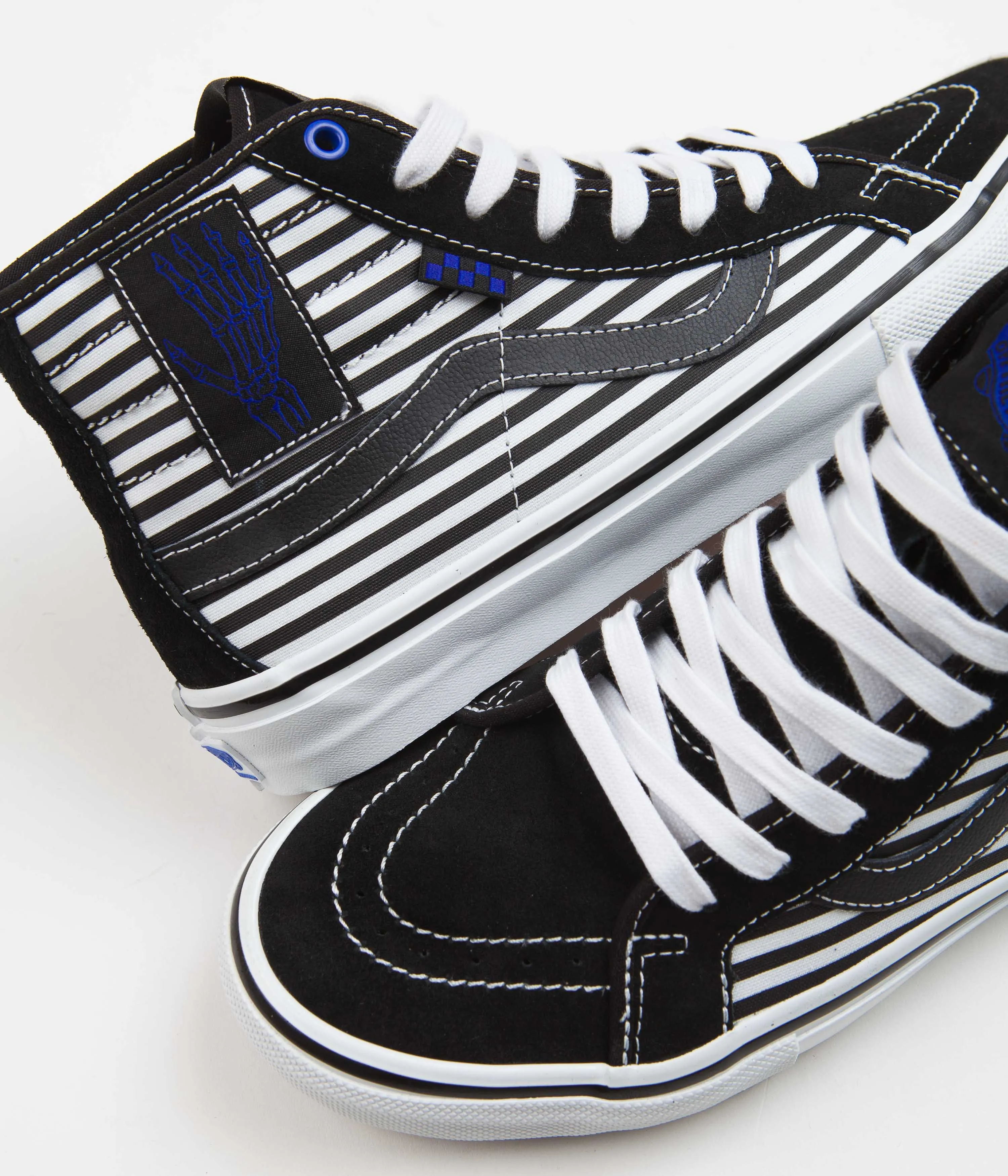 Vans Skate SK8-Hi Decon Shoes - (Breana Geering) Black / White