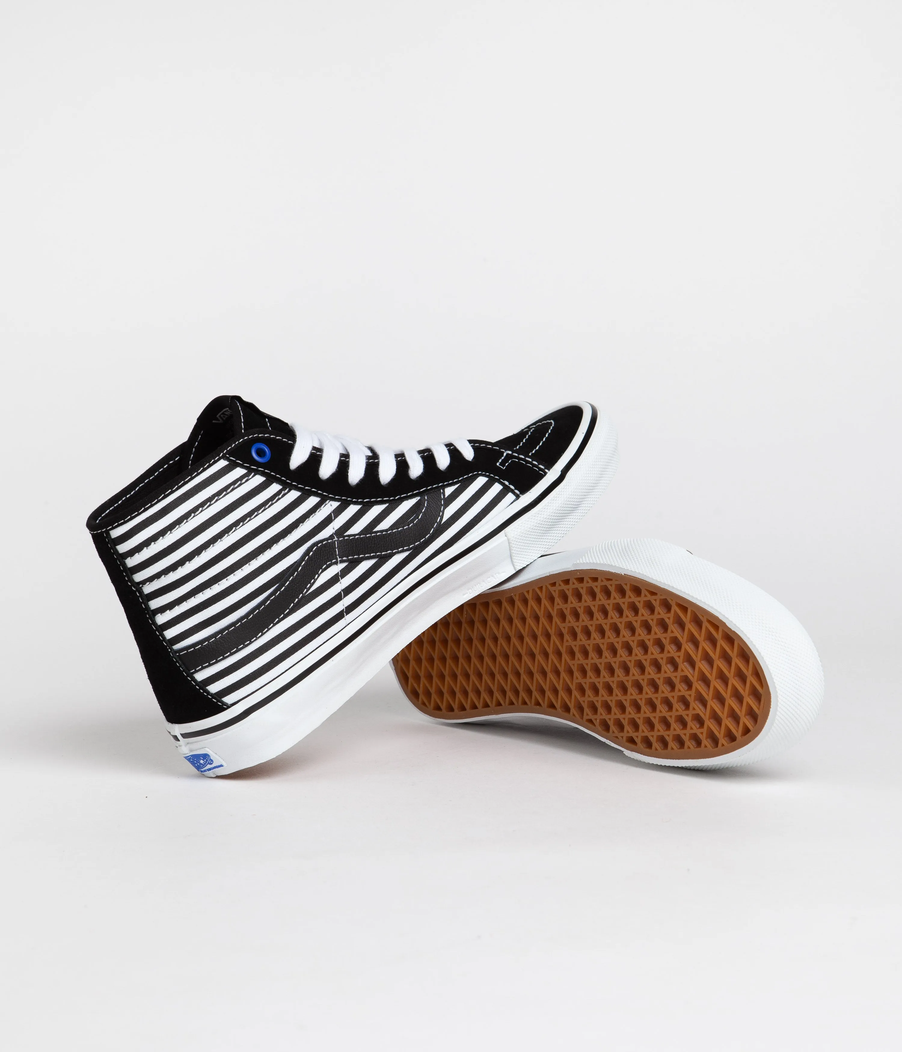 Vans Skate SK8-Hi Decon Shoes - (Breana Geering) Black / White