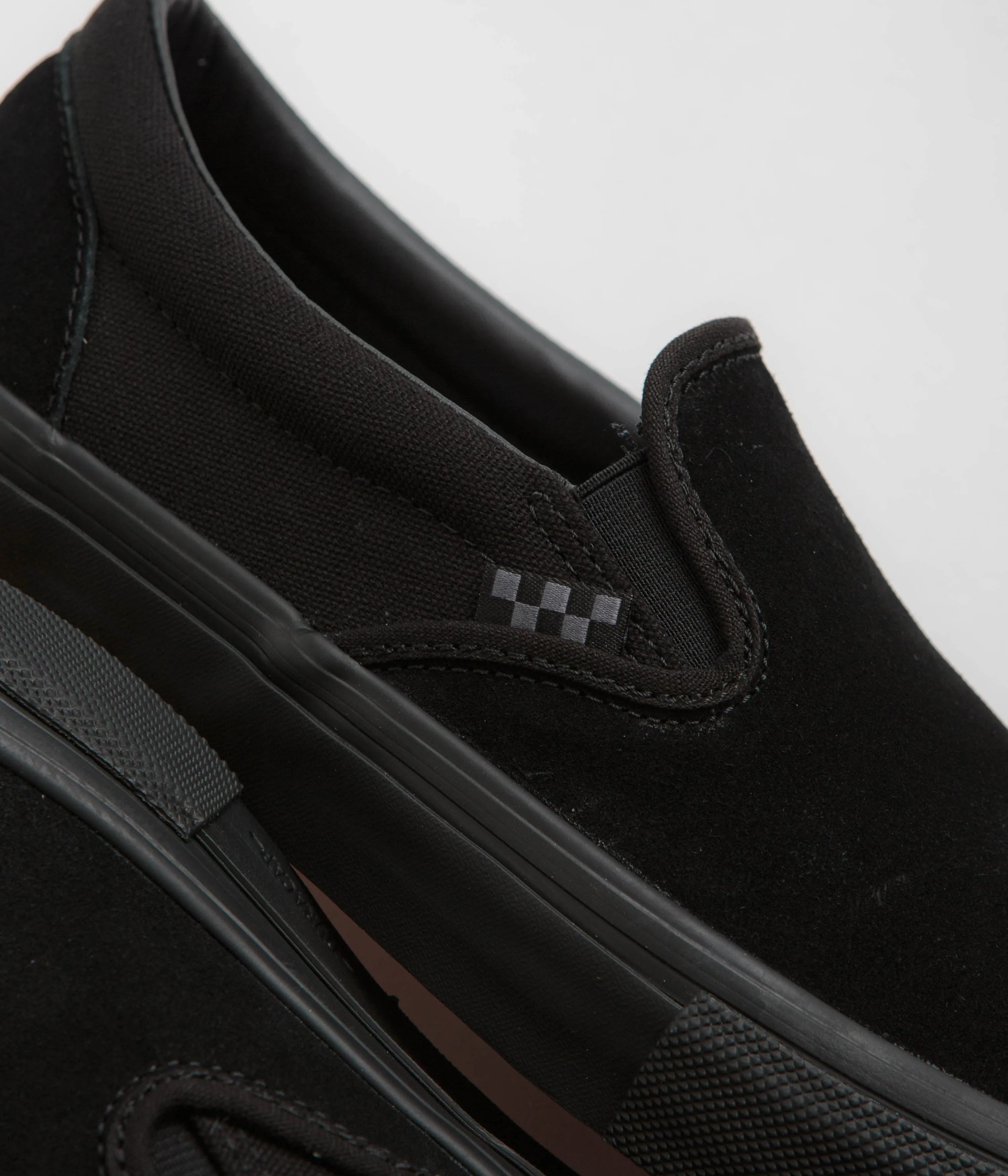 Vans Skate Slip-On Shoes - Black / Black