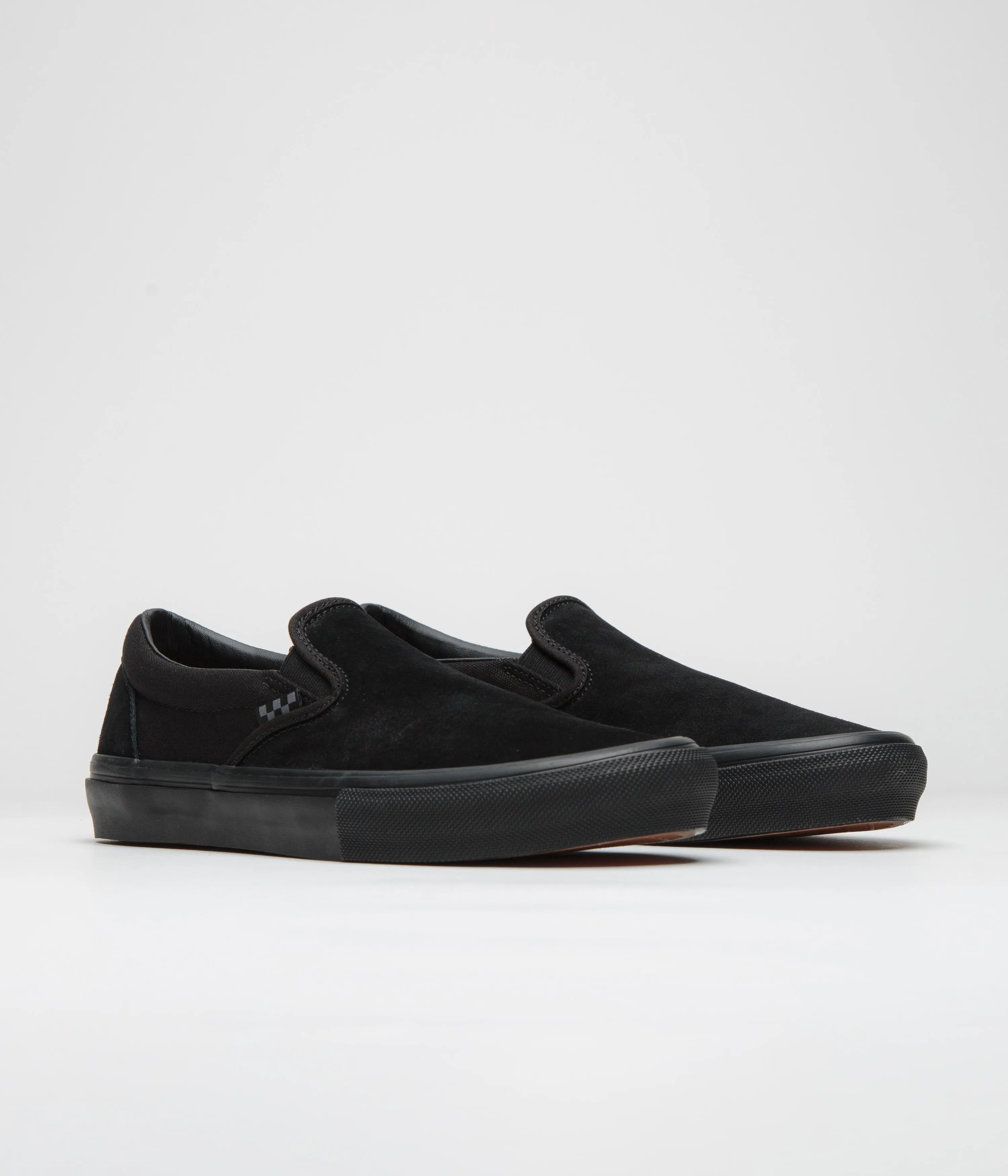 Vans Skate Slip-On Shoes - Black / Black