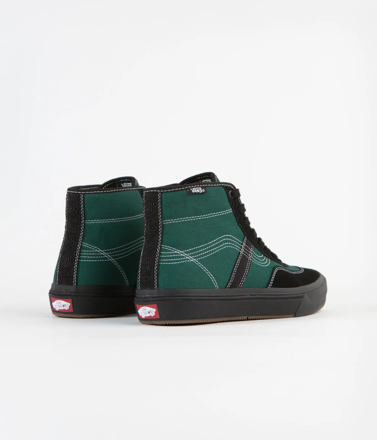 Vans x Quasi Crockett High Pro Shoes - Antique Green / Black