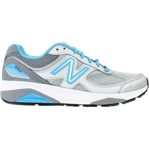 Women's New Balance W1540SP3 Running Shoes Silver with Polaris Synthetic/Mesh