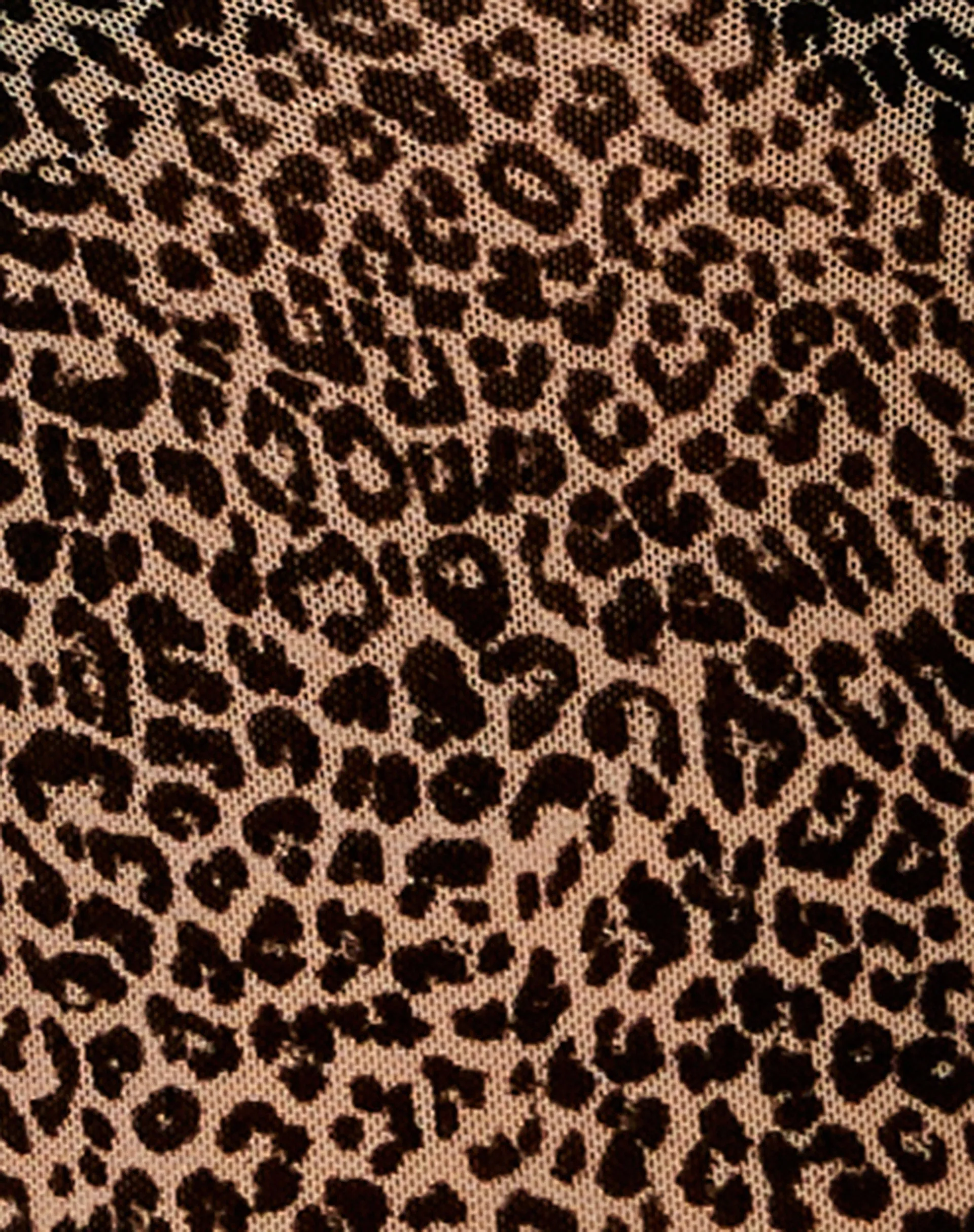 Yecal Bodice in Rar Leopard Flock Mesh